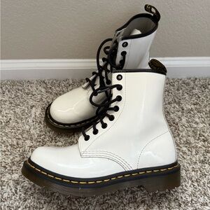White Dr Martens size 6